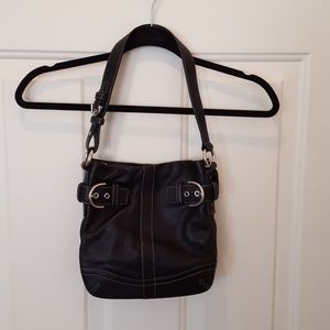 Coach Leather Mini Shoulder Tote